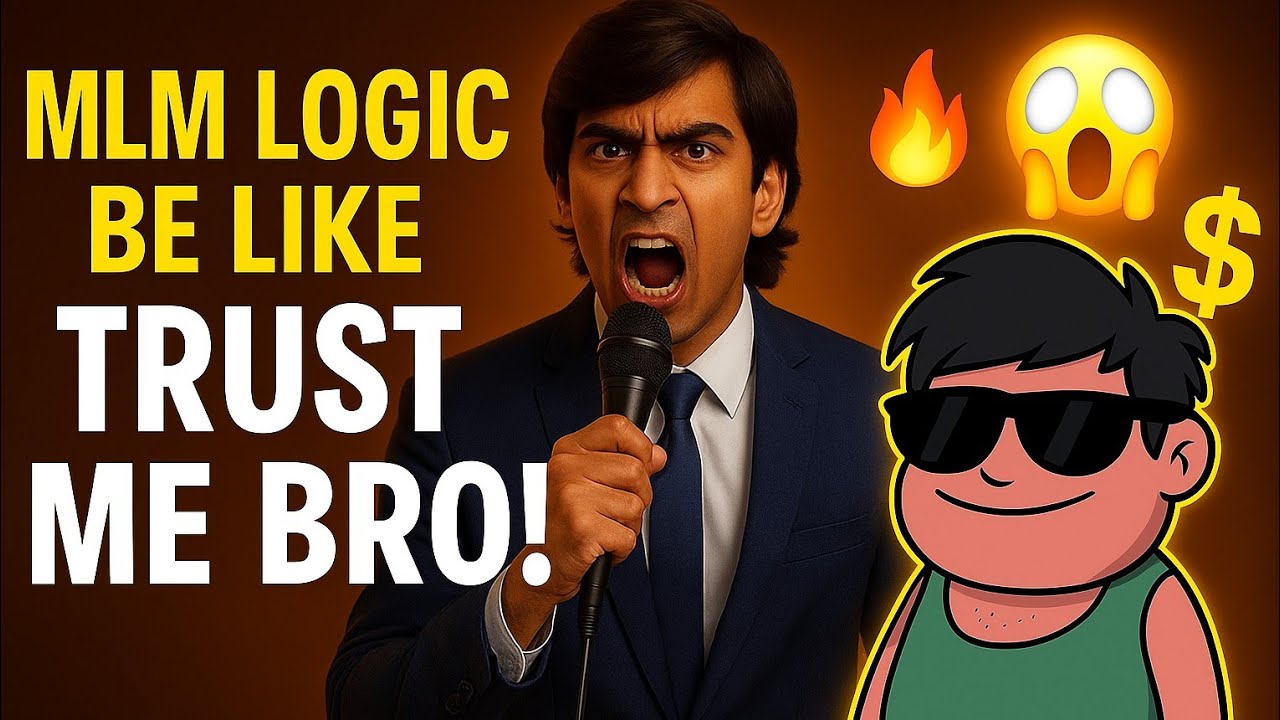 Ravi Mlm Ravi Sharma MLM Logic Be Like: ‘Trust Me Bro’ 🤣 Full Roast! - YouTube