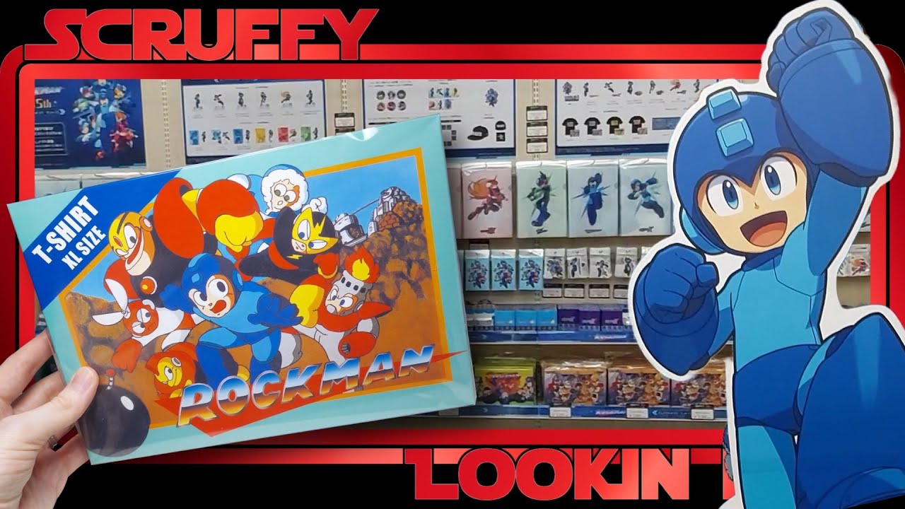 Rockman 35th Anniversary Pop-up Shop Animate Akihabara - YouTube