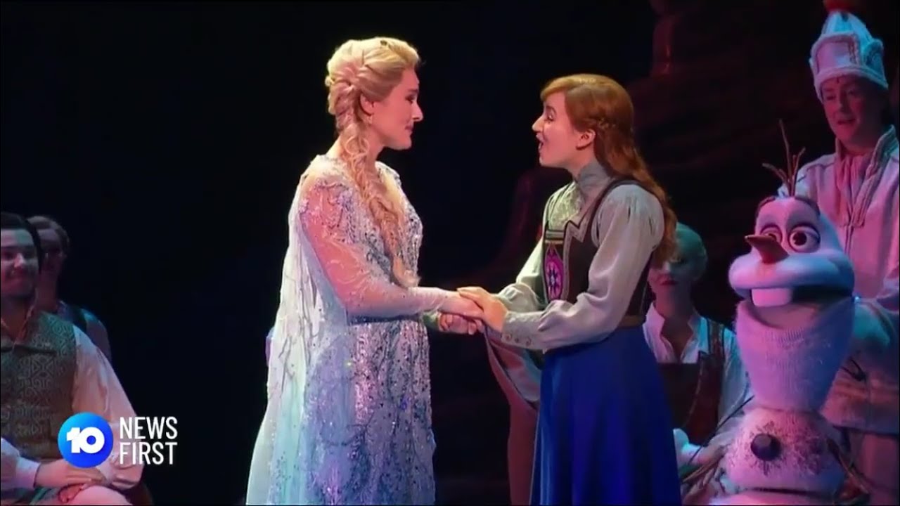 Frozen The Musical (Australia) on 10 News (9/12/20) YouTube