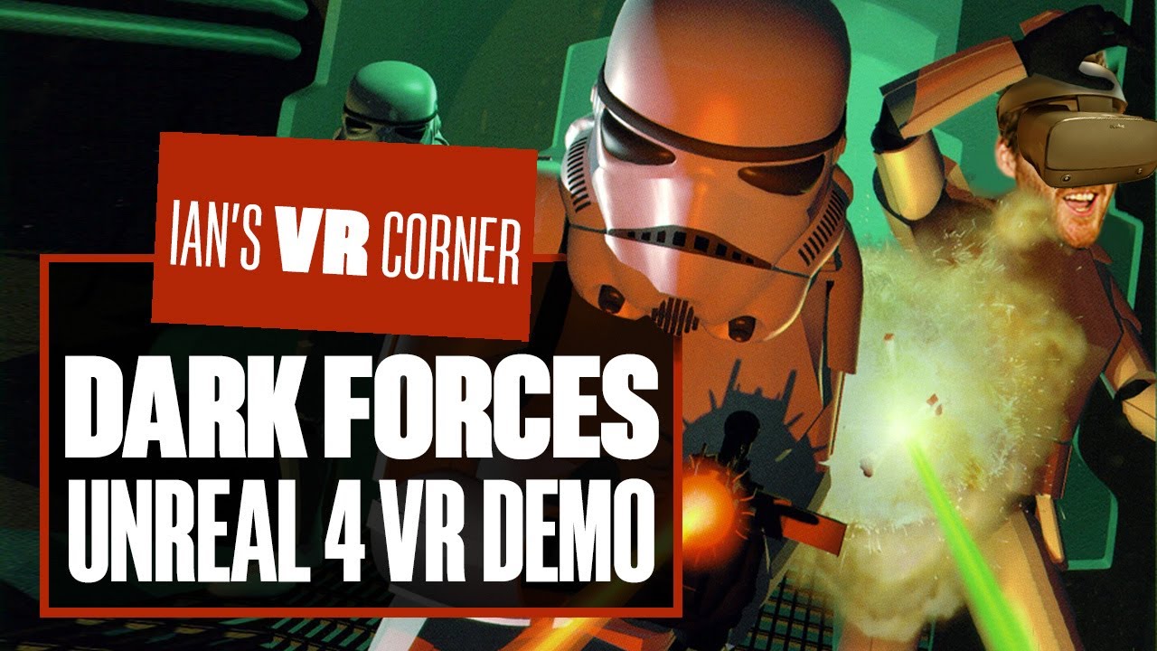 This Star Wars: Dark Forces VR Fan Remake Gameplay Will FORCE You To Want VR! - Ian's VR Corner