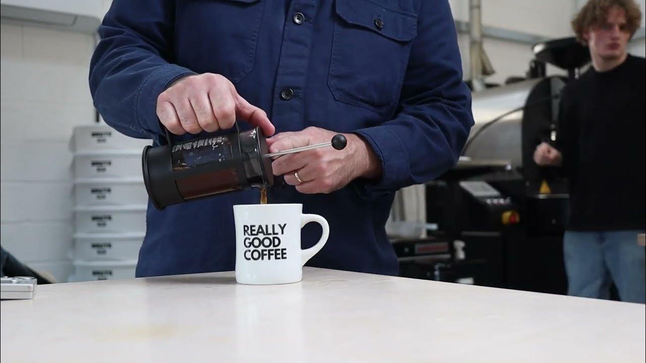 How to make coffee with a french press Wood St Coffee YouTube