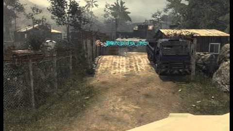 MW3: Village Spawn Throwing Knife Across Map SND Woop
