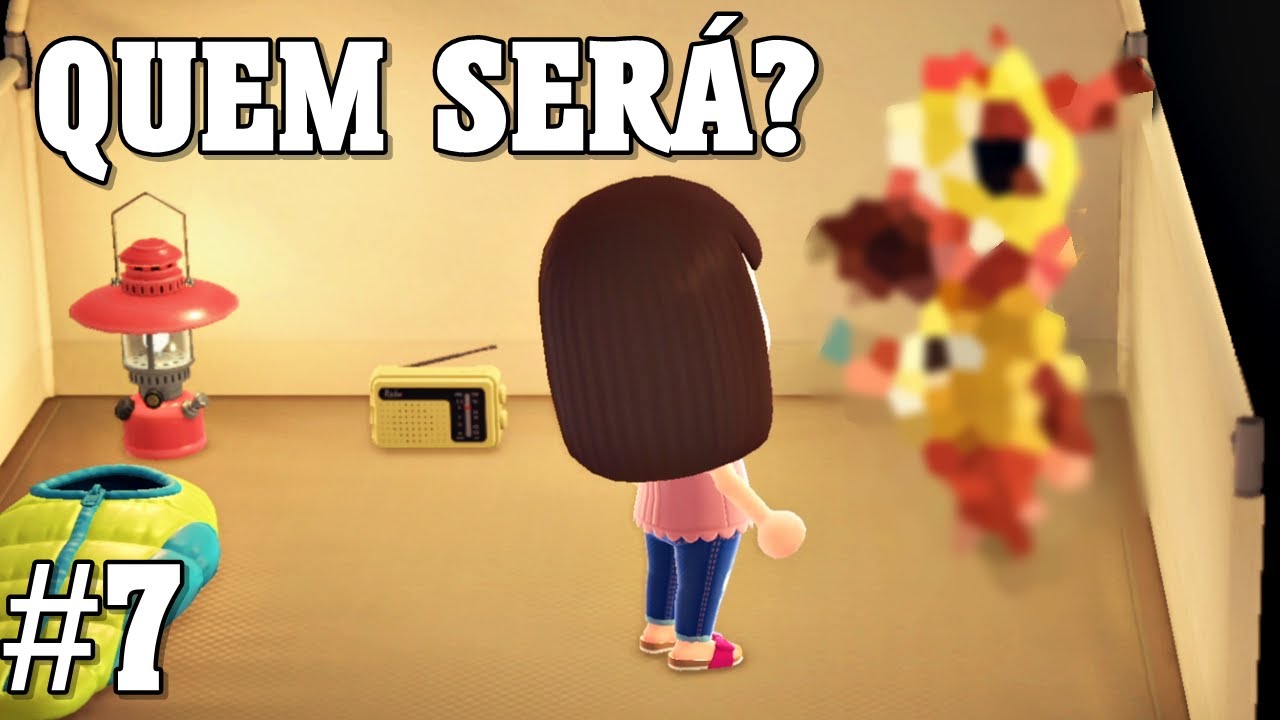 Tem VISITA No Acampamento Da Ilha Animal Crossing #7