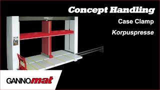 Interlocking Lamellar Case Clamp with Handling Systems _ GANNOMAT Concept