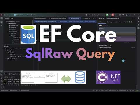 Entity Framework Core: Executing raw SQL queries in C# (FromSqlRaw / ExecuteSqlRaw)