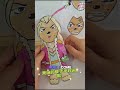 Making General Amy Paper Doll So Cute! 👗✨ #papercraft