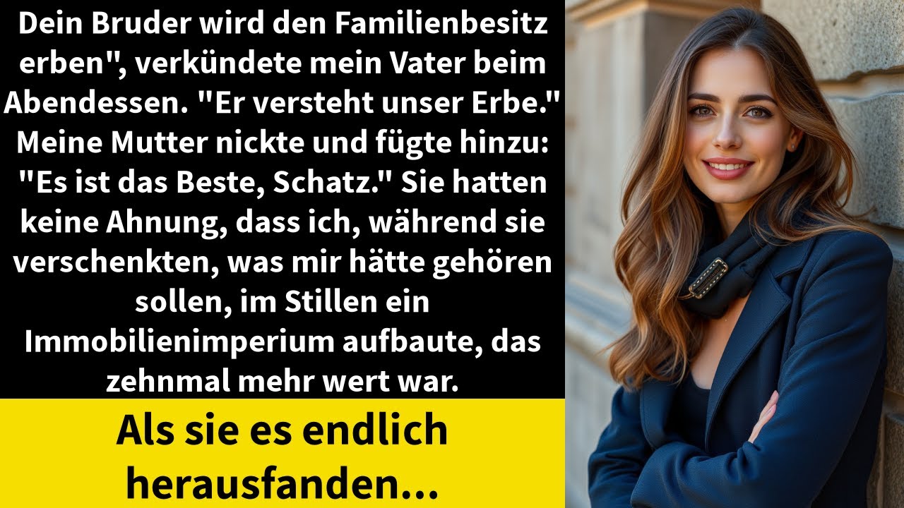 Dein Bruder wird den Familienbesitz erben
