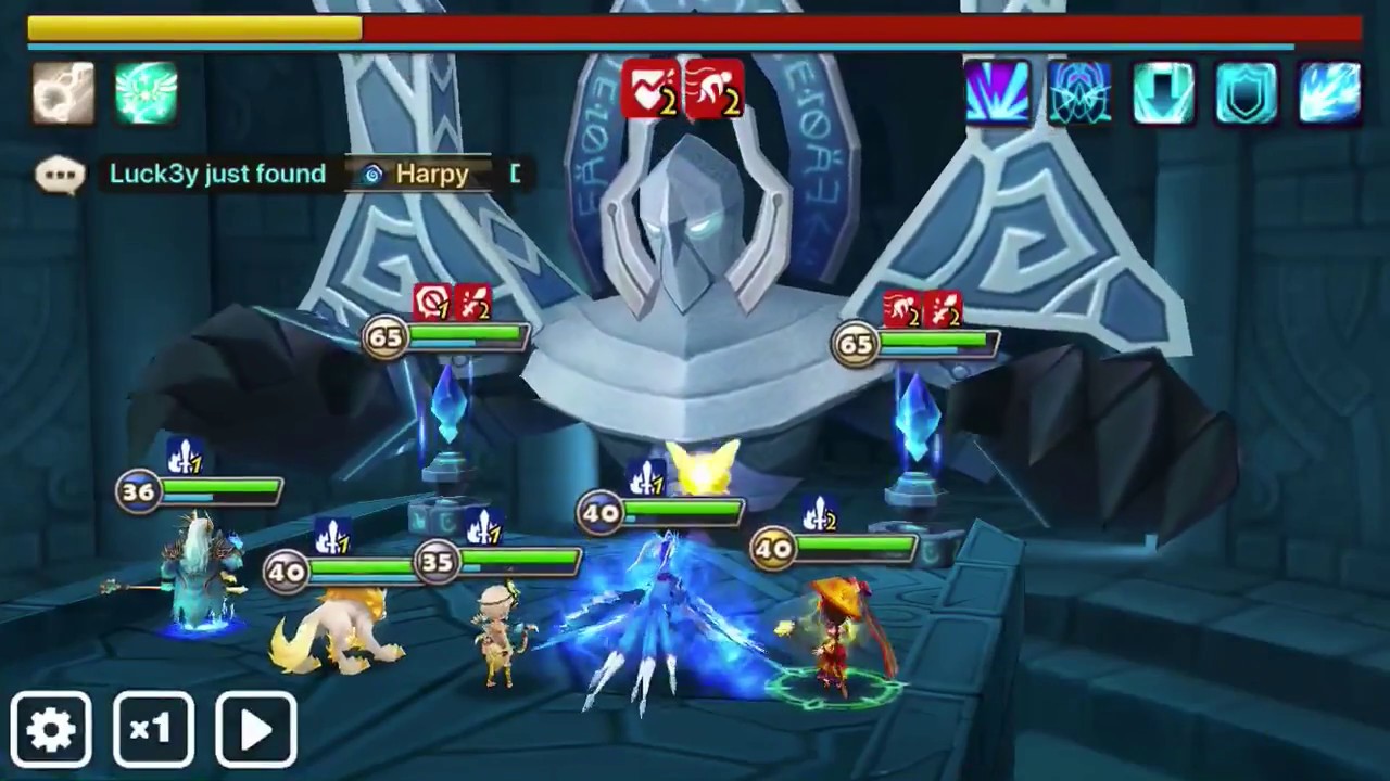 Summoners War Lyn (Light Amazon) & Sigmarus Water Dungeon B10 YouTube