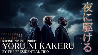 【Presidents Sing】Yoru ni Kakeru | 夜に駆ける【Sung by Donald Trump, Joe Biden, and Barack Obama】