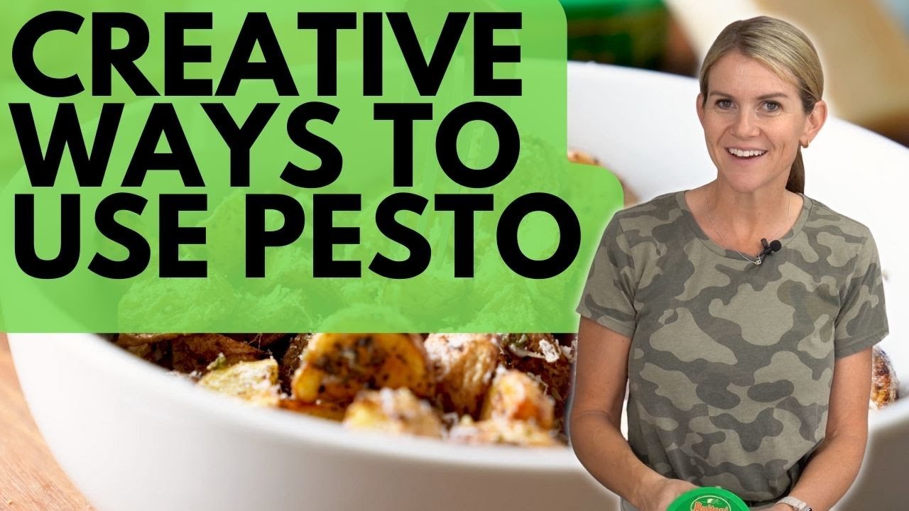 Three Clever Ways To Use Pesto with Basil! - YouTube