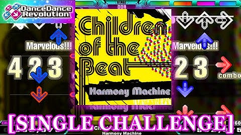 【DDR 2013】 Children of the Beat [SINGLE CHALLENGE] 譜面確認＋クラップ