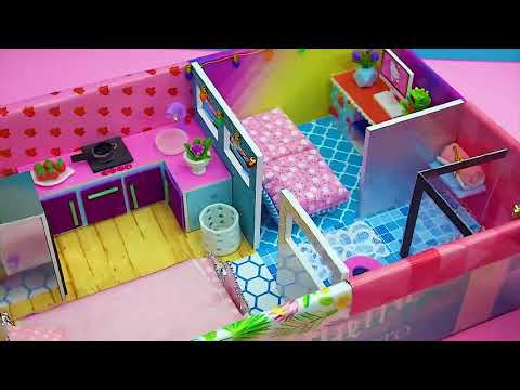 DIY Miniature House Room with Cardboard Amazing - The most modern cheap house design skills part 52 - DIY Miniature House Room with Cardboard Amazing - The most modern cheap house design skills part 52