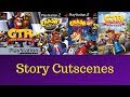 Crash Bandicoot Racing Saga Story Cutscenes