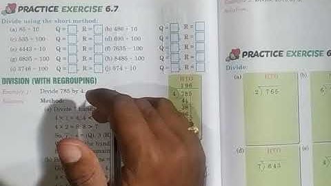 Class 3 Maths Practice Exercise 6.7