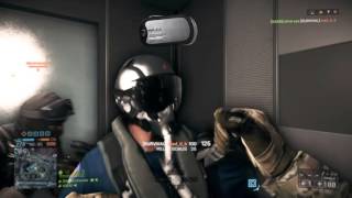 Knife fight in elevator