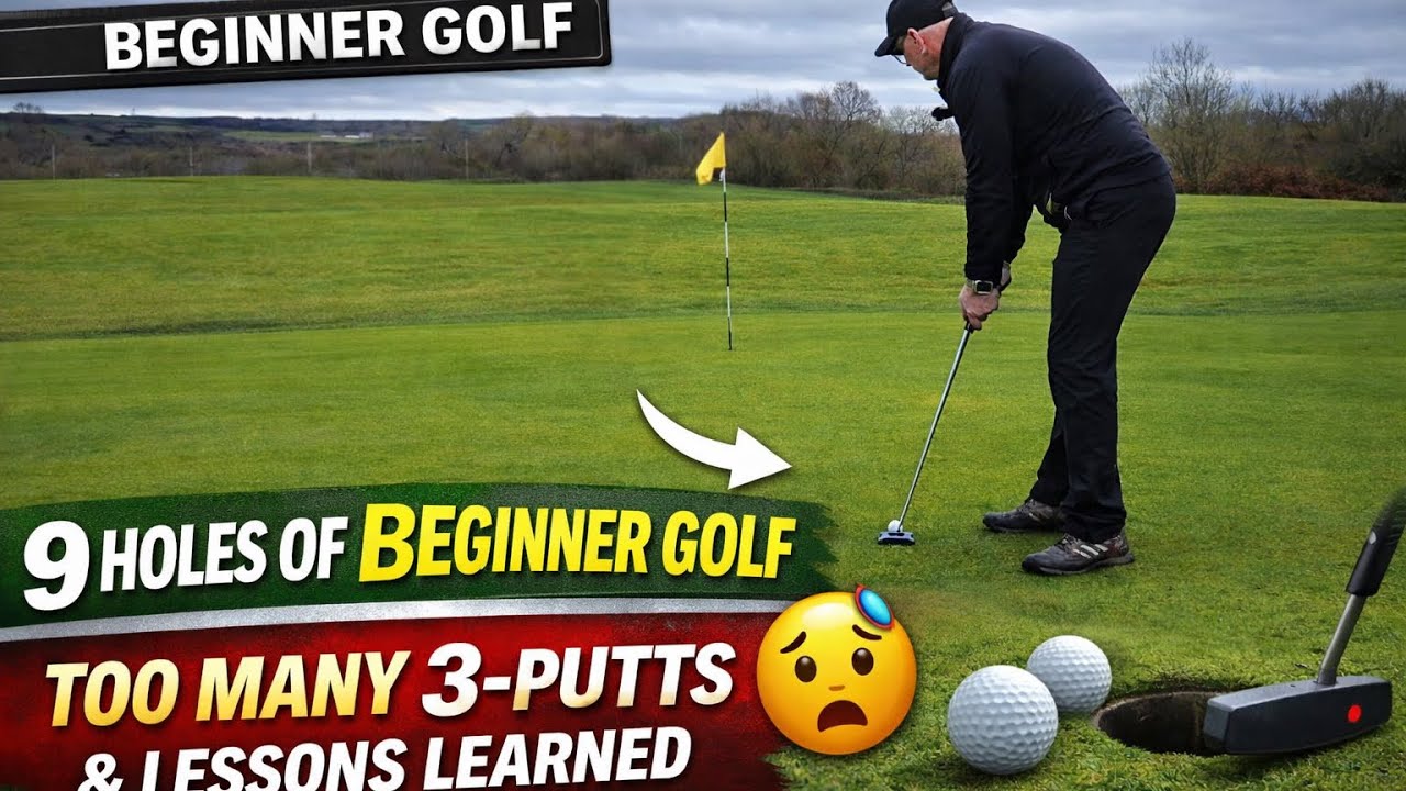 9 Holes of Beginner Golf | Too Many 3-Putts & Lessons Learned
