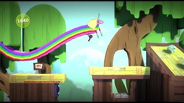 Adventure Time Level Kit at 60fps - LittleBigPlanet 3 (April 13th 2015 Debug Build)