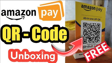 Amazon pay QR kit unboxing