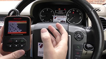 iCarsoft i930 Demonstration Review Check Engine Light Land Rover Jaguar Reset P0102
