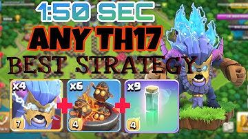 Th17 Super yeti furnace with RC Invi charge attack strategy || Clash of Clans || COC