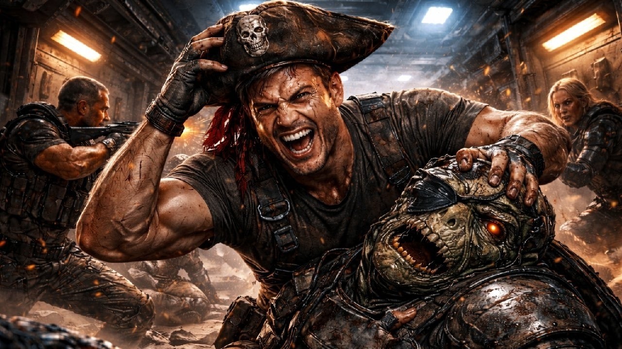 Kosmiczni piraci zajęli ludzki frachtowiec — zapomnieli, że ludzie kochają walkę wręcz | SF