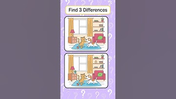 FIND 3 DIFFERENCES Can You Spot the Changes? #32 #spotthedifferencegam