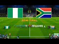 Nigeria 🆚 South Africa - Semi Final | African Cup of Nations 2023 | Full Match | PES Gameplay