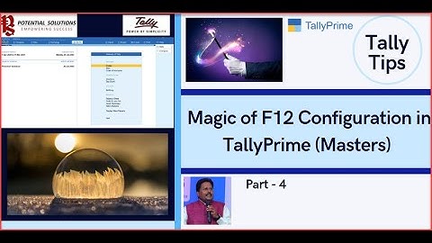 Magic of F12 Configuration in TallyPrime (Ledger Masters) Part - 4