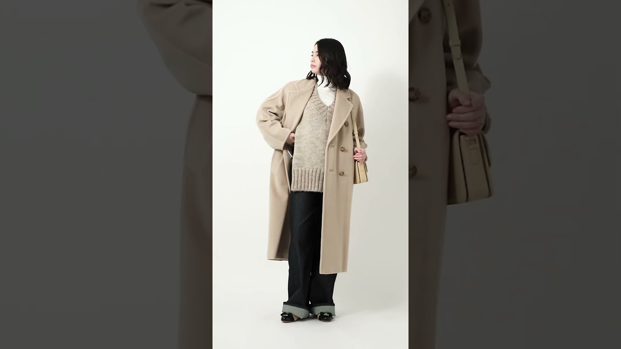 Max Mara】名作コート「MADAME（マダム）」を、ゆるりカジュアル