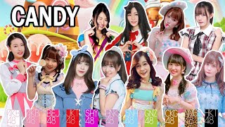 【Candy 🍭🍬】AKB48 | NMB48 | HKT48 | JKT48 | SNH48 | BEJ48 | GNZ48 | BNK48 | SHY48 | CKG48 | Team SH