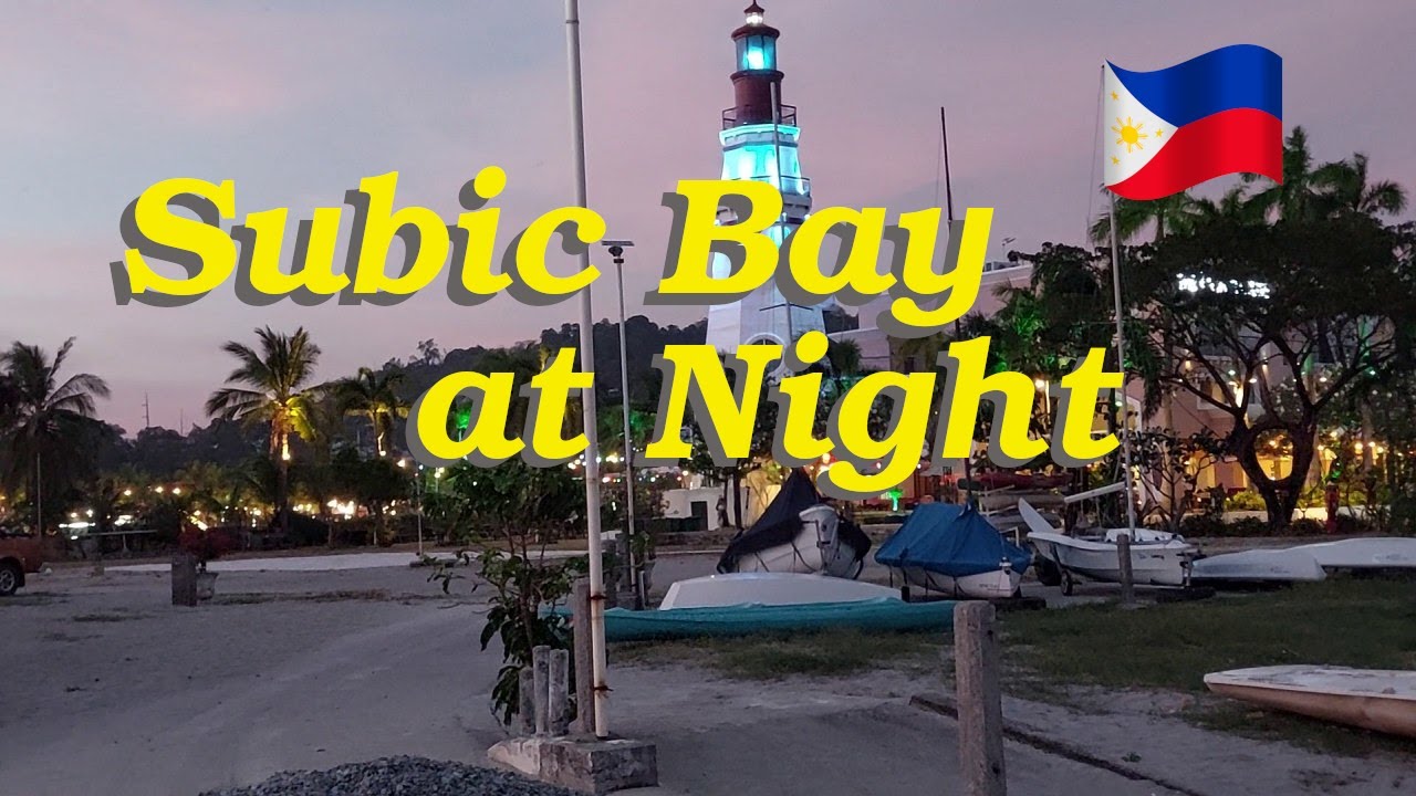 Subic bay at night in Zambales YouTube