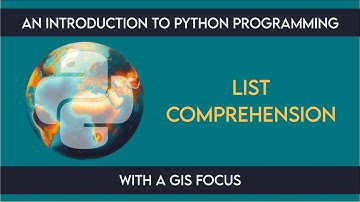 1101 Comprehension: List from An Introduction to Python Programming with a GIS Focus