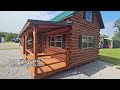 ONLY $79K FOR THIS BIG BERTHA 1.0 CABIN ?! AMISH BUILT PREFAB CABINS AND AMISH MODULAR HOMES