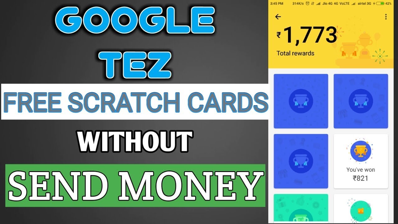 Get Google Tez Free Scratch Cards Without Send Money To Other Person Googleteztricks Googlepaytricks Gpaytricks
