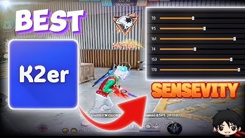 2025😱 K2er Headshot Sensitivity😲 Settings for Free Fire: Master Keyboard & Mouse Controls on Mobile!