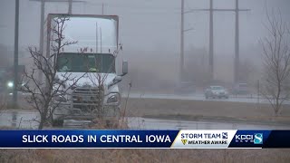 Powerful snowstorm impacts northern portions of Iowa