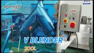 Protech Solutions V Blender Powder Machine 200L