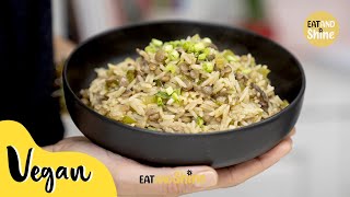 Rice with Mushrooms Recipe | Eat and Shine ☀️
