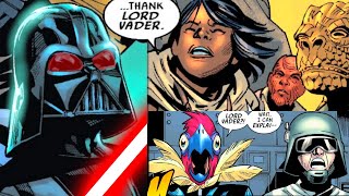 DARTH VADER KILLS IMPERIALS, BECOMES LOCAL HERO(CANON) - Star Wars Comics Explained