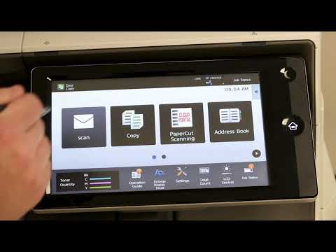 Scanning to Different File Types with Your Sharp MFP