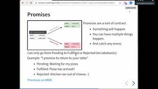 JavaScript Promise | Class 11 | CSE154:Web Programming