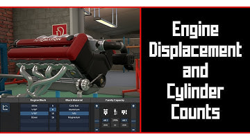 Engine Displacement and Cylinder Count Explained