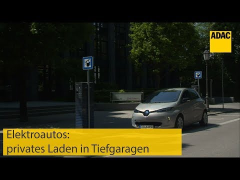 Elektroautos: privates Laden in Tiefgaragen I ADAC 2019