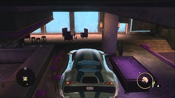 Saints Row 3: Vehicle in Penthouse Glitch