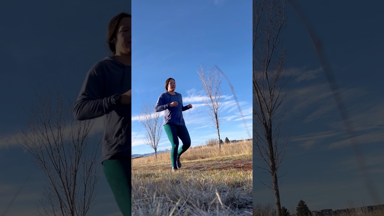 Nice short run in the crazy warm weather!