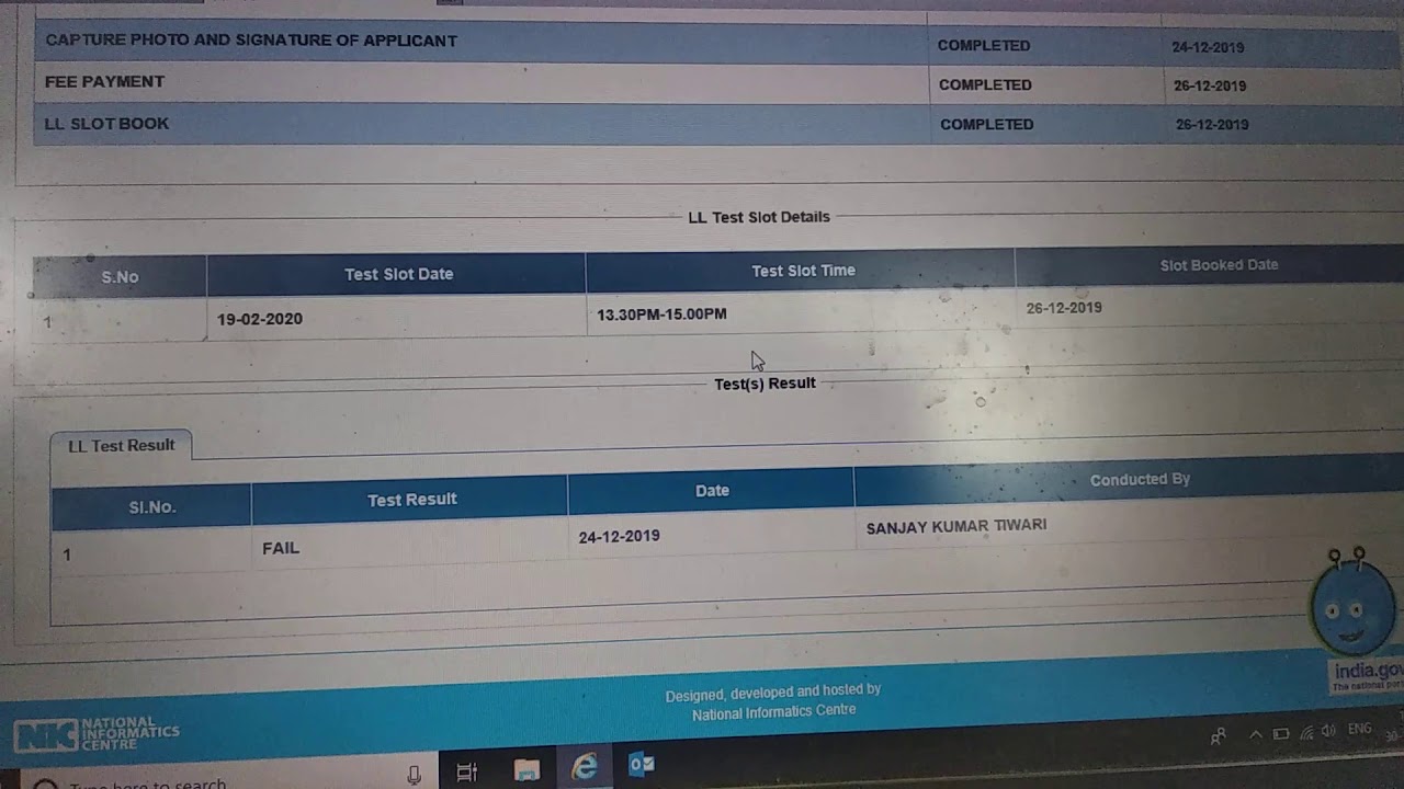 How to resubmit RTO fee if 1st time fail in learning exam YouTube