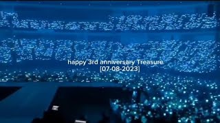 HAPPY 3RD ANNIVERSARY TREASURE