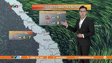 Dự báo thời tiết ngày mai 26/9/2023 | Cảnh báo gió mạnh trên đất liền | VTVWDB