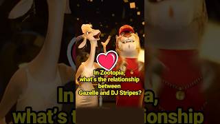 In Zootopia, Whats The Relationship Between Gazelle And Dj Stripes?    