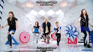 f(x) - Danger MV Eng Sub & Romanization Lyrics